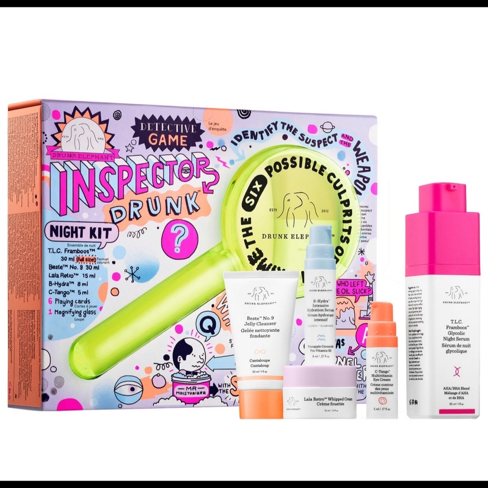 Drunk Elephant Inspector Drunk Night Kit